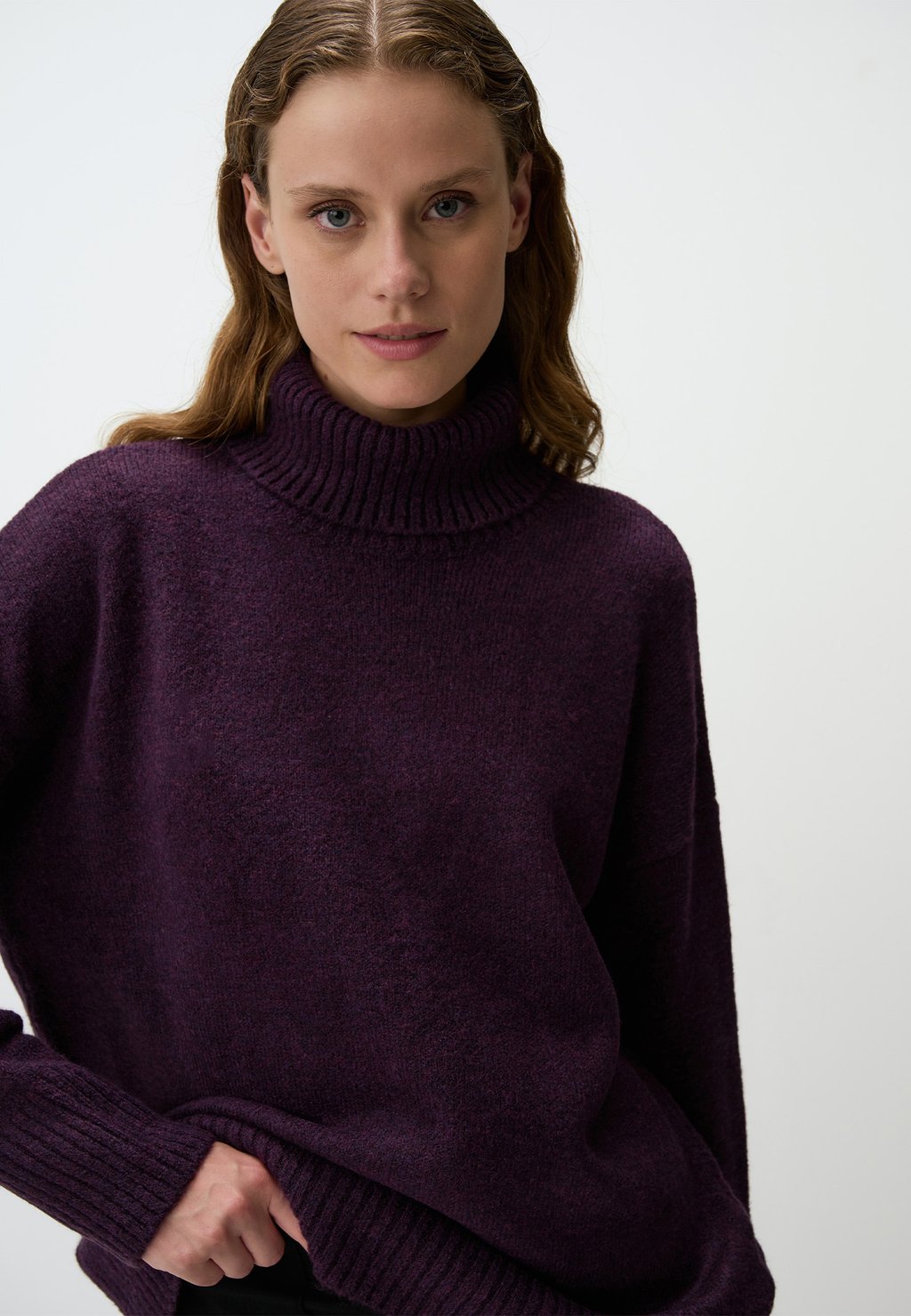 

Джемпер LONG SLEEVED TURTLENECK Jimmy Key, темно-фиолетовый