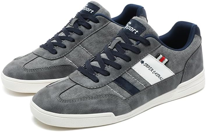 

Мужские кроссовки из канваса для бездорожья, повседневная обувь для путешествий на открытом воздухе, противоскользящие, удобные и легкие Lhyxu, серый