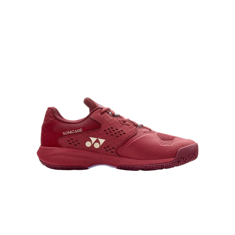 Кроссовки теннисные YONEX темно-красные — фото 3