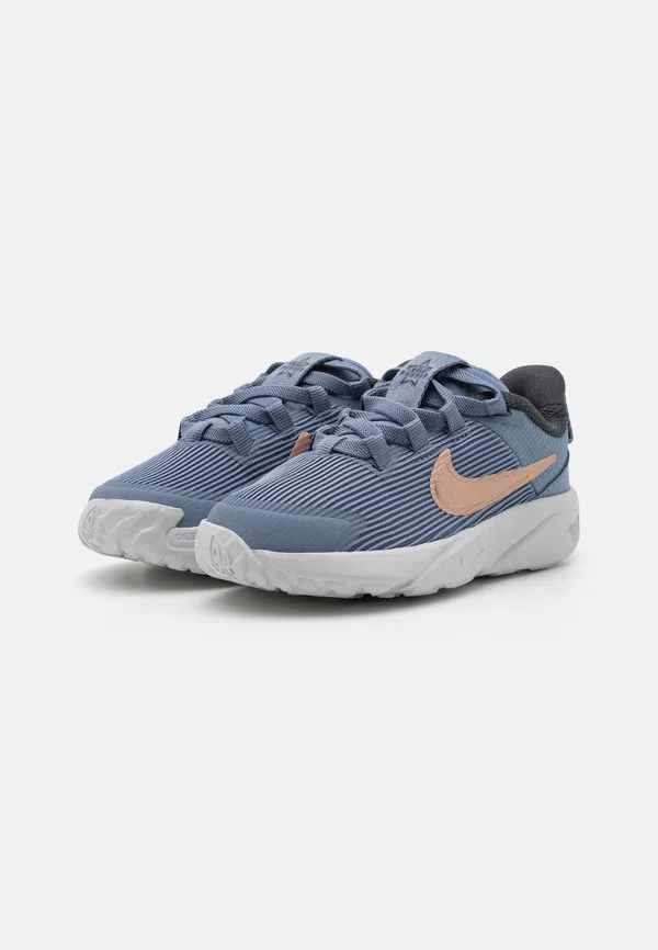 Кроссовки для бега по шоссе star runner 4 Nike Performance, Ashen Slate/Metallic Red Bronze/Armory Navy — фото 2