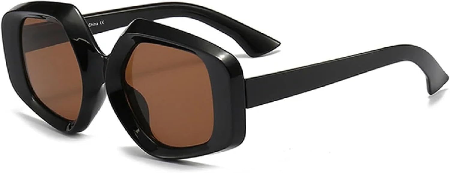 

Женские солнцезащитные очки «кошачий глаз» с градиентным переходом цвета, солнцезащитные очки UV400 в стиле ретро с леопардовым принтом, модные мужские солнцезащитные очки WNCKSQ, Black Tea