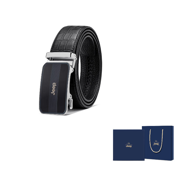 

Jeep Кожаный ремень из коровьей кожи мужской разноцветный 35 см