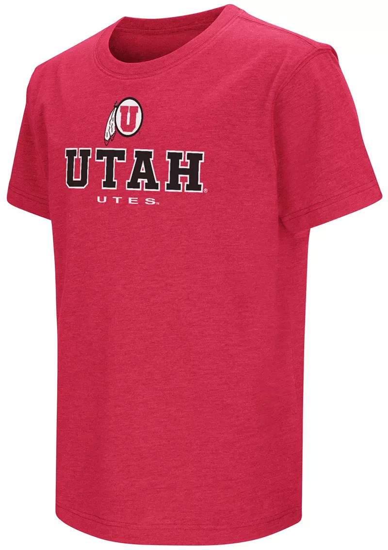 

Красная футболка Colosseum Youth Utah Utes