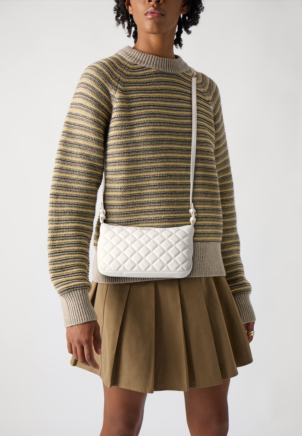 

Сумка через плечо MINIBAG LIU JO, молочный