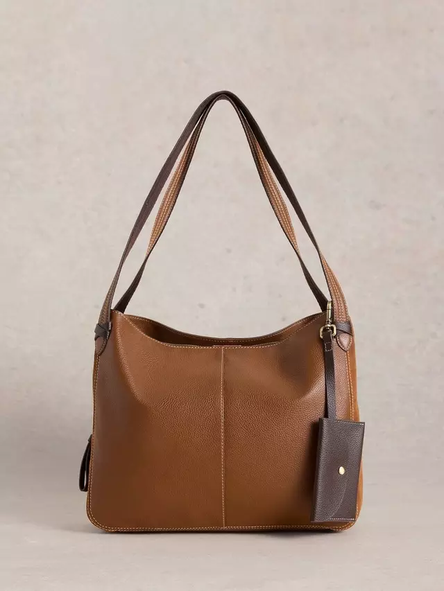 

Сумка тоут White Stuff Hettie Leather, цвет tan