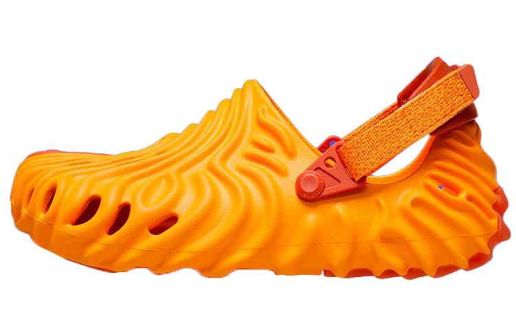 Сандалии Crocs Salehe Bembury x Pollex Clog 'Cobbler', оранжевый — фото 2