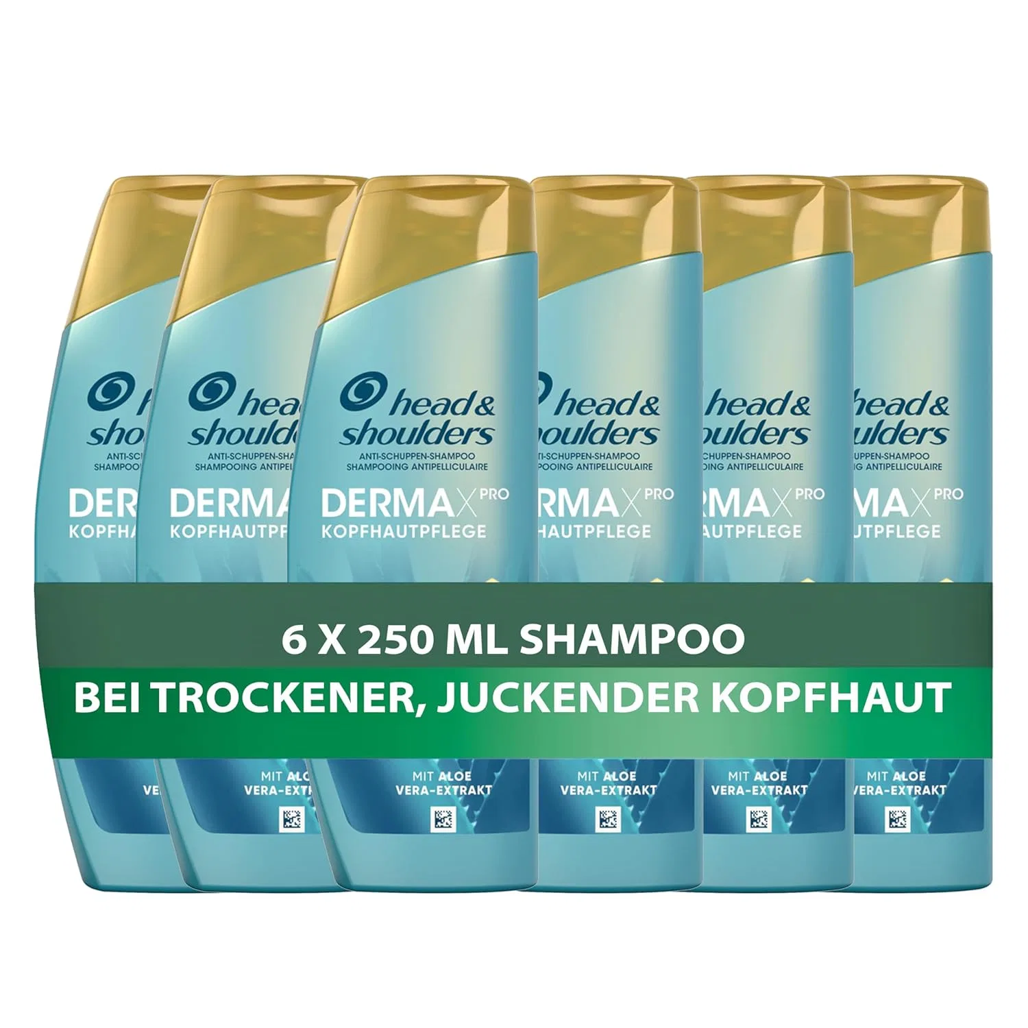 Шампунь Head & Shoulders DermaXPro Soothing Care против перхоти 6 x 250 мл Head & Shoulders