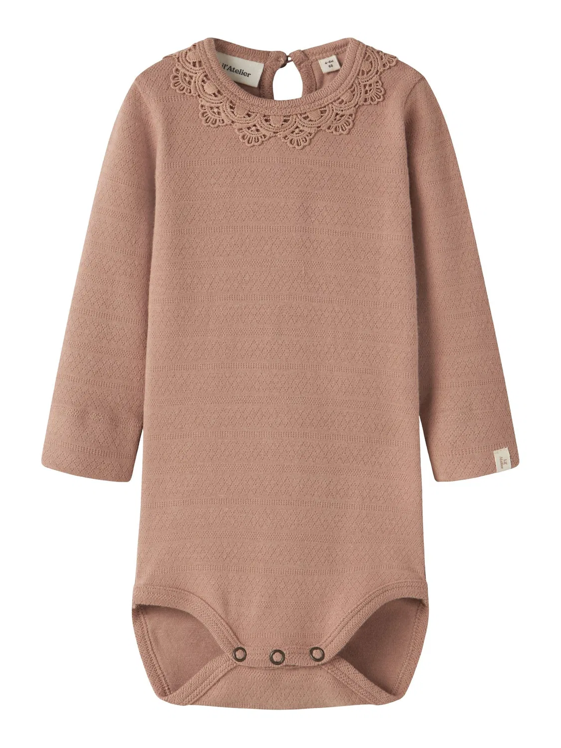 Боди с ажурным узором, Name it, roebuck