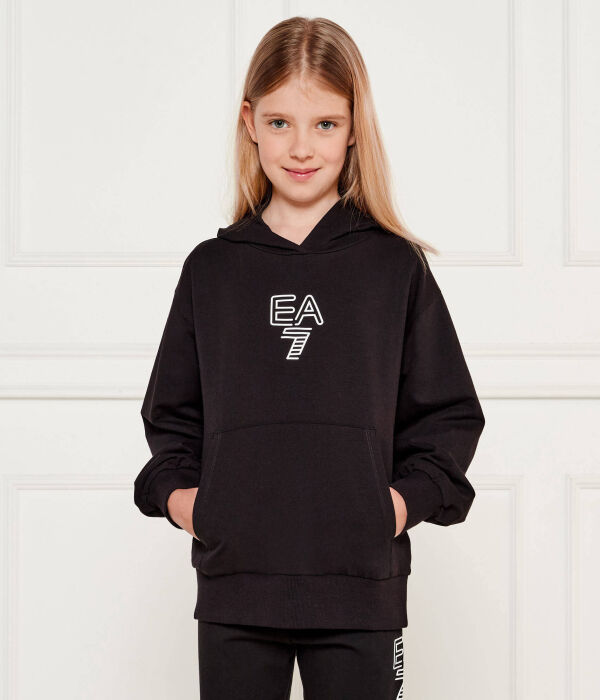 

Свитер Loose fit Ea7, черный