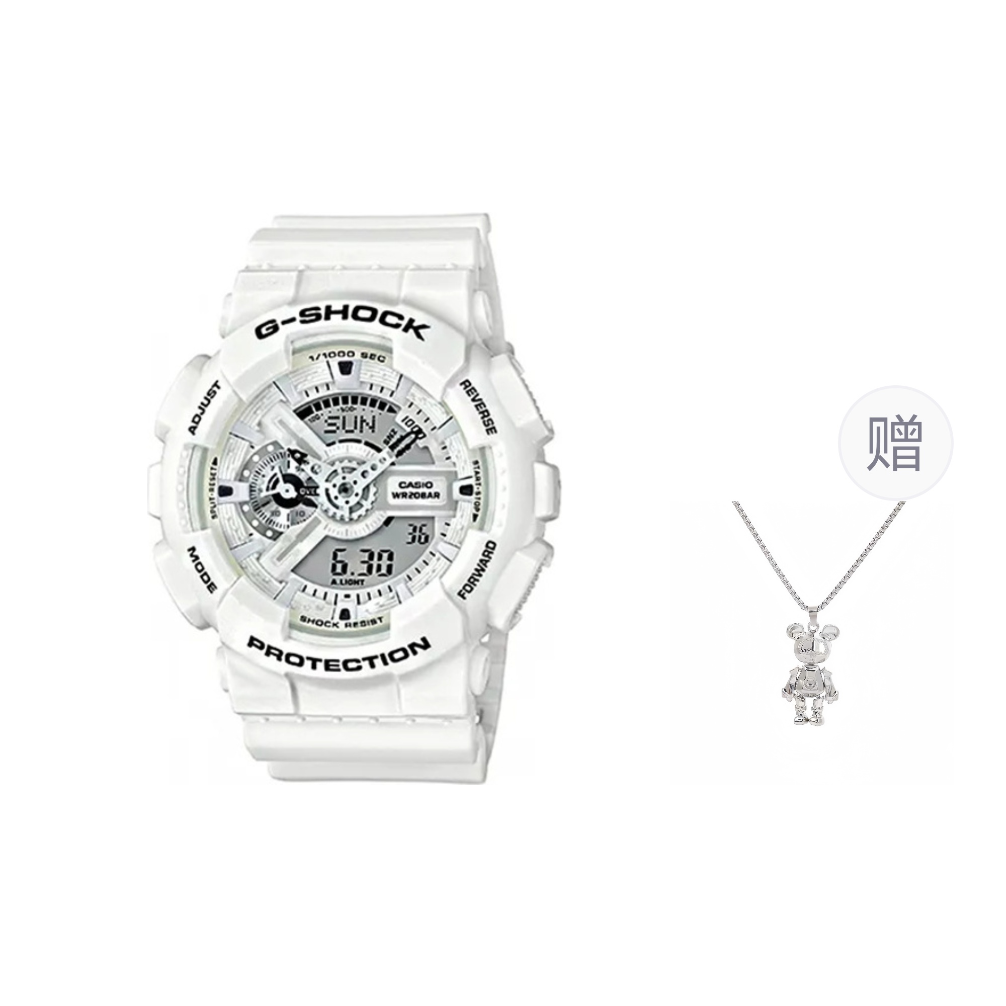 

G-SHOCK Часы Quartz Movement Watch Unisex Black Dial, White Dial