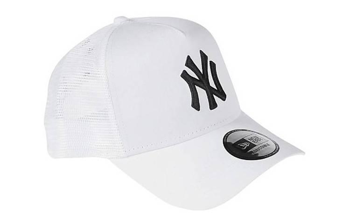 

New Era Хлопковая бейсболка мужская белая, White