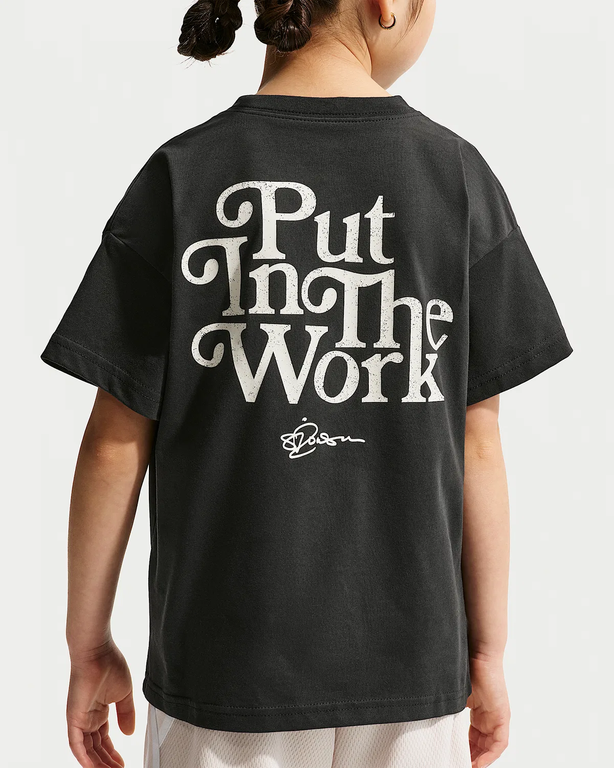 Детская футболка Dri-FIT Max90 Sabrina, Black — фото 4