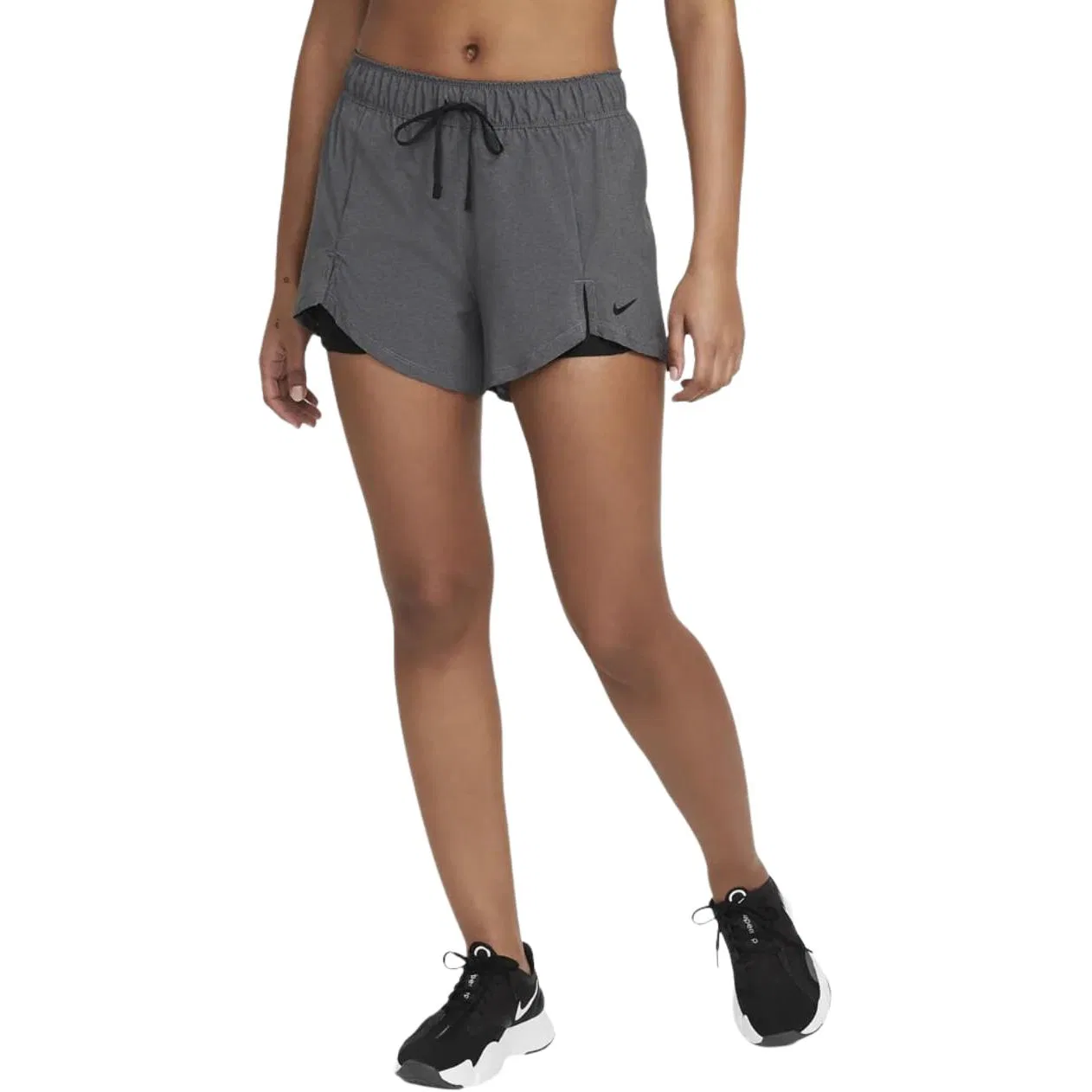 Шорты женские повседневные Gray Moderate Nike