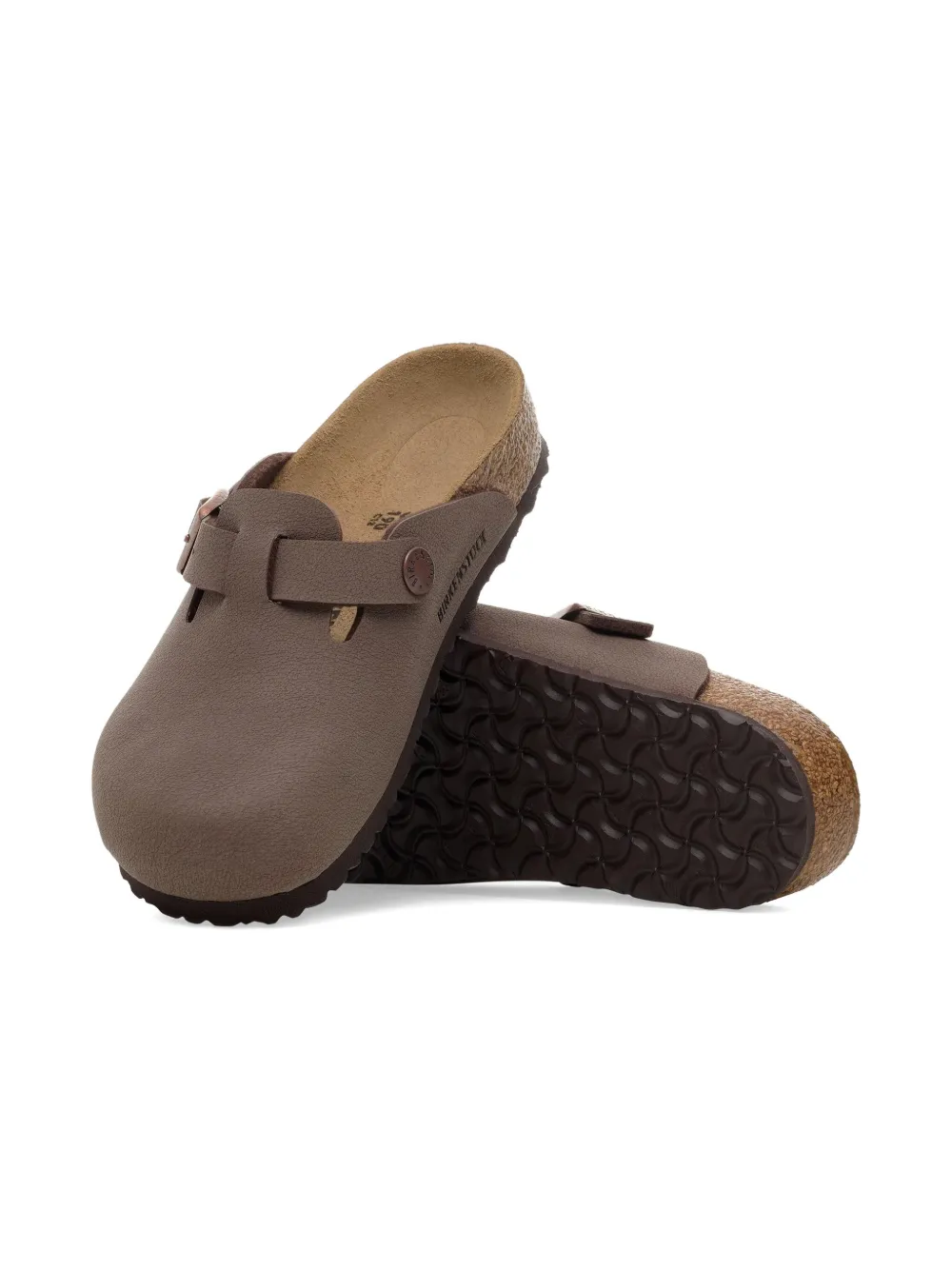Слиперы Boston с пряжками Birkenstock Kids, коричневый — фото 3
