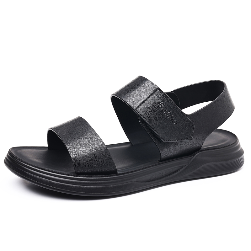 

KAQIAODI Пляжные шлепанцы Men's Cachiotti, черный