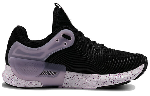 Кроссовки hovr apex 2 sports shoes black/purple Under Armour, черный — фото 2