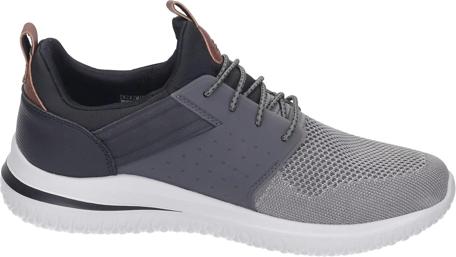 Мужские кроссовки Skechers Delson 3.0 Cicada, черный/серый — фото 4