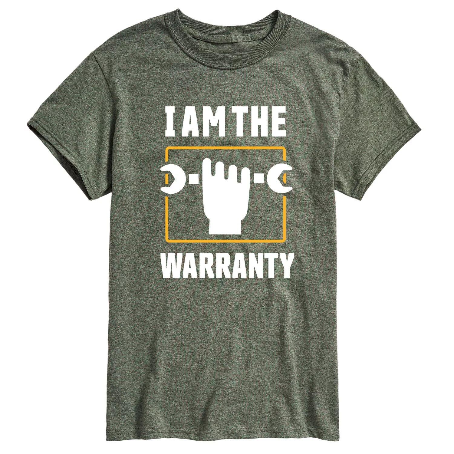 

Мужская футболка I Am The Warranty Licensed Character