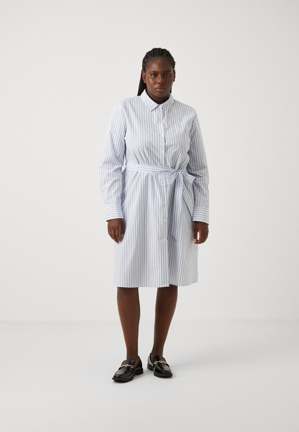 

Платье-рубашка STRIPE SHIRTDRESS Tommy Hilfiger, темно-синий