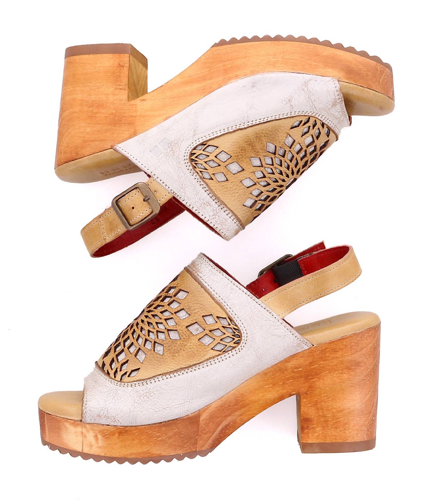 Женские сандалии Jinkie на платформе с каблуком, цвет Nectar Lux/Cashew Rustic BEDSTU, Nectar Lux/Cashew Rustic — фото 3