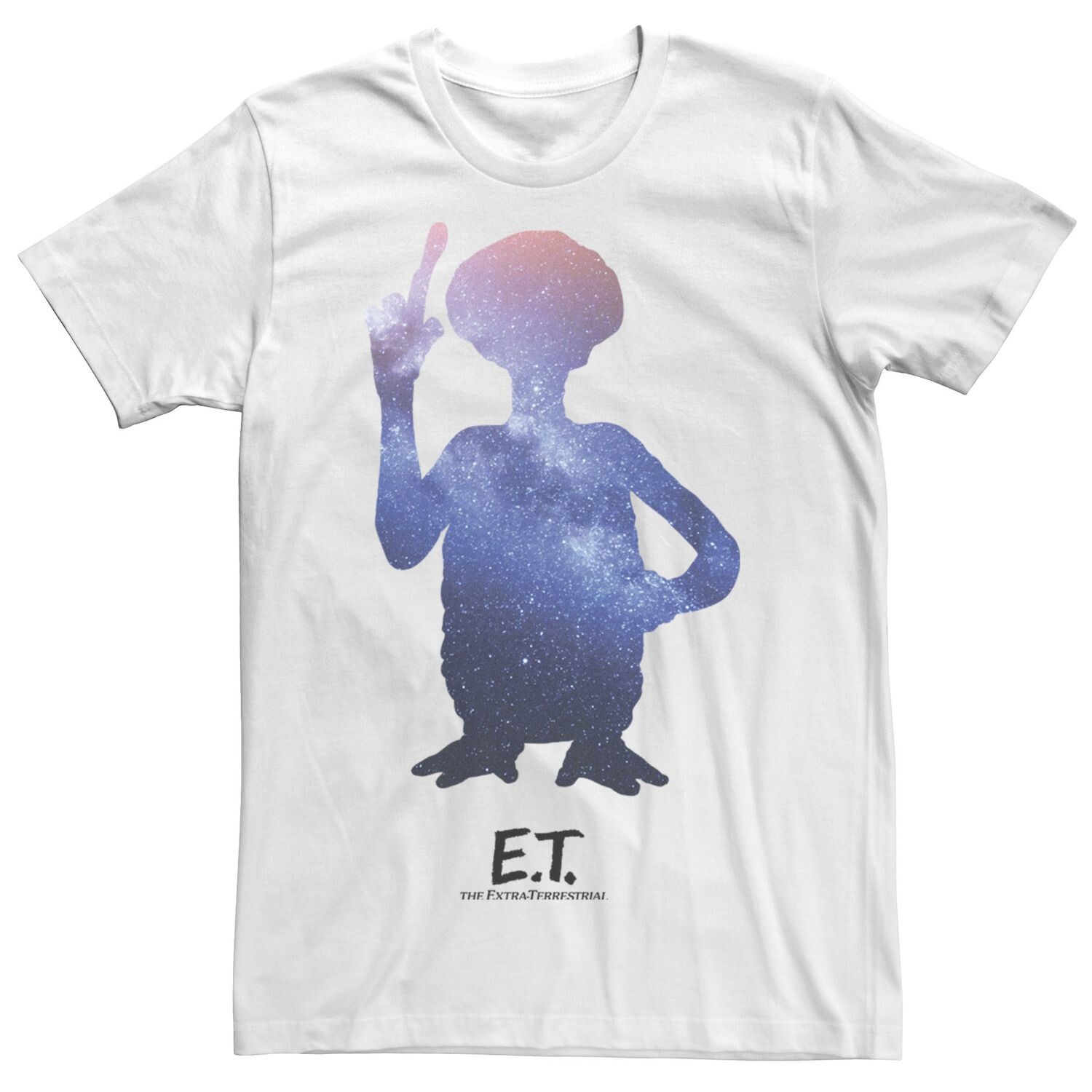 

Мужская футболка с логотипом ET Galactic Silhouette Licensed Character