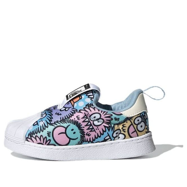 

Кроссовки kevin lyons x superstar 360 детские Adidas, белый