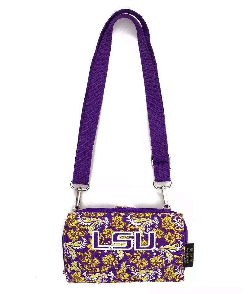 

Стеганый хлопковый кошелек через плечо Eagles Wings LSU Tigers