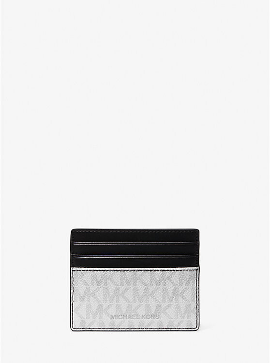 

Высокий чехол для визиток с логотипом Greyson Michael Kors Mens, белый
