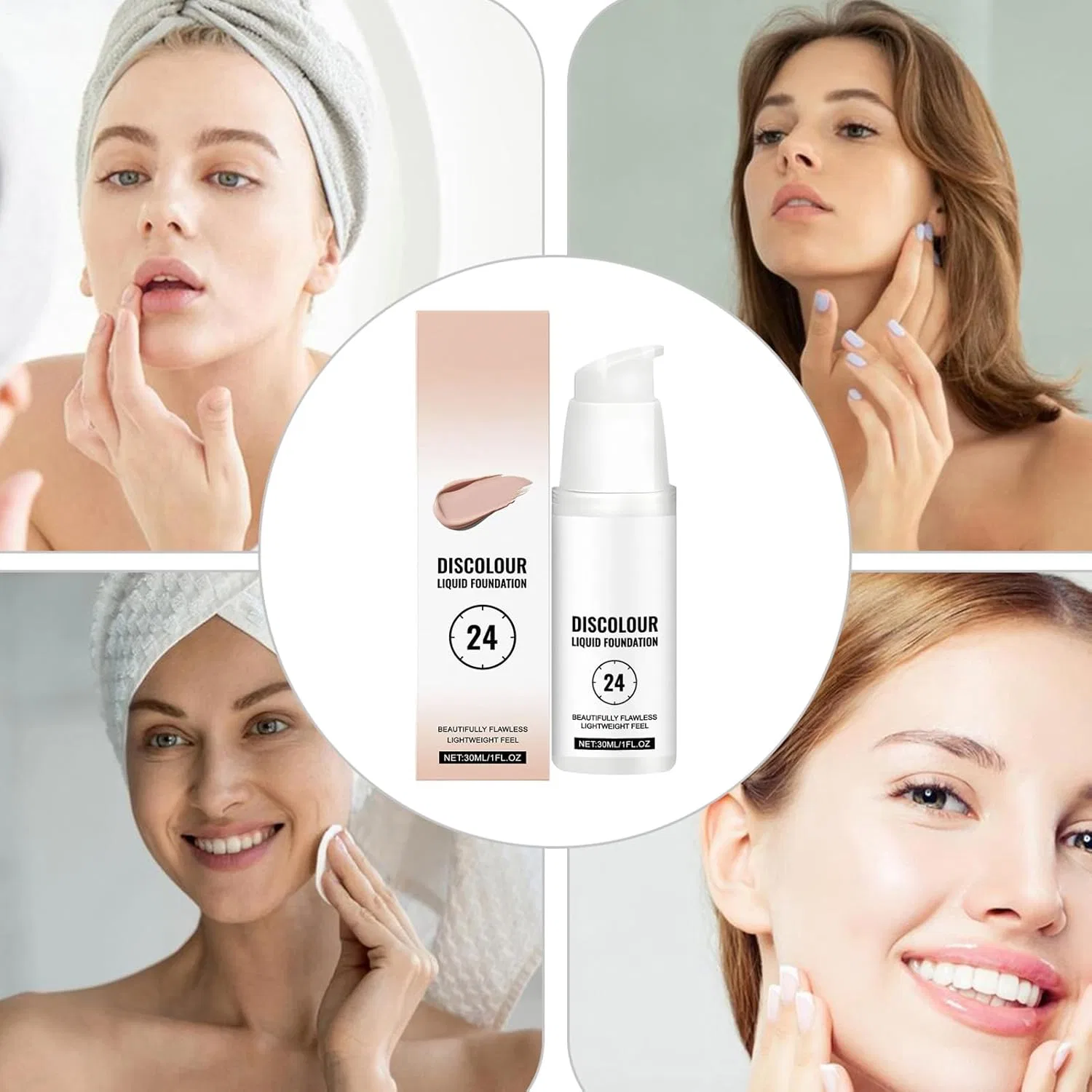 Тональное средство Color Changing Foundation Generic 30 мл — фото 4