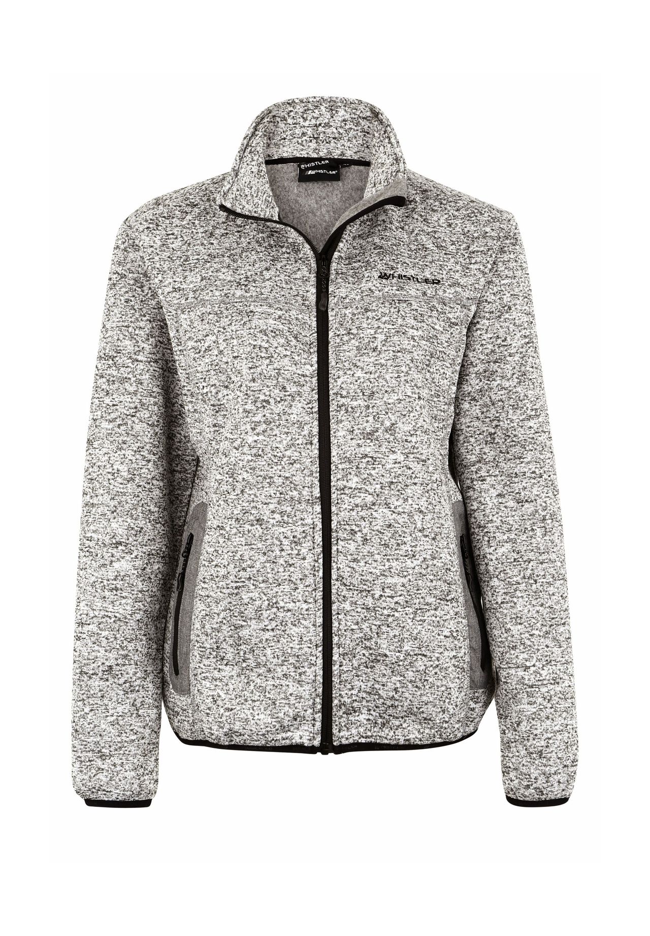 

Флисовая куртка Lagi с высоким воротником WHISTLER, цвет 1005 Light Grey Melange