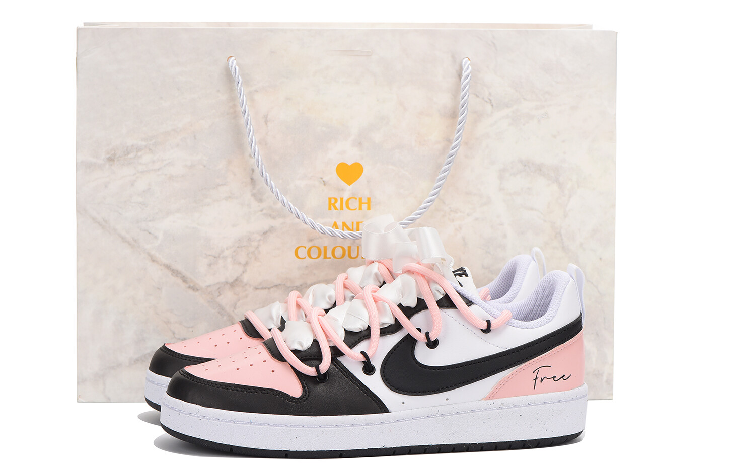 

Женские кроссовки для скейтбординга Nike Court Borough, Pink