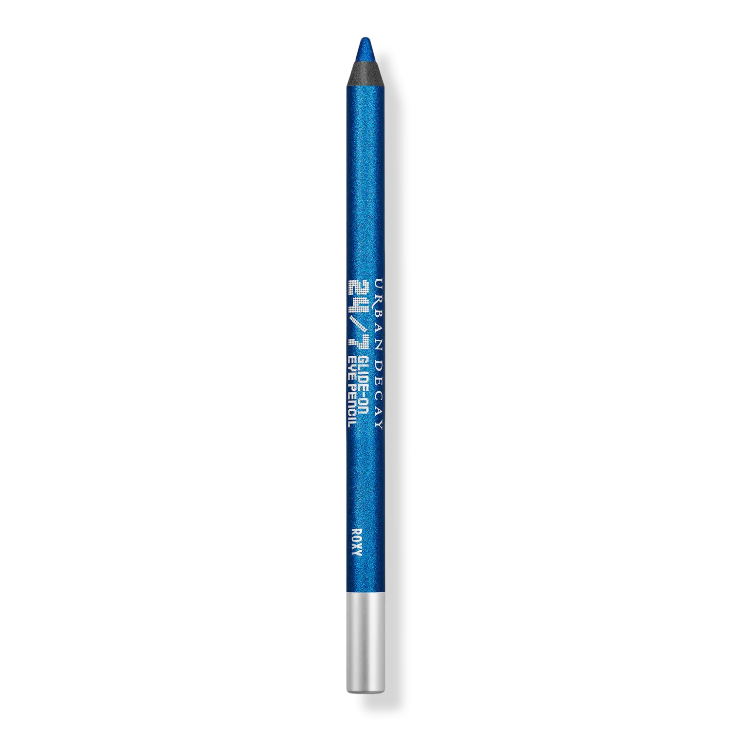 

Водостойкий карандаш для подводки глаз 24/7 Glide-On Urban Decay Cosmetics, Roxy (metallic bright blue w/ glitter)