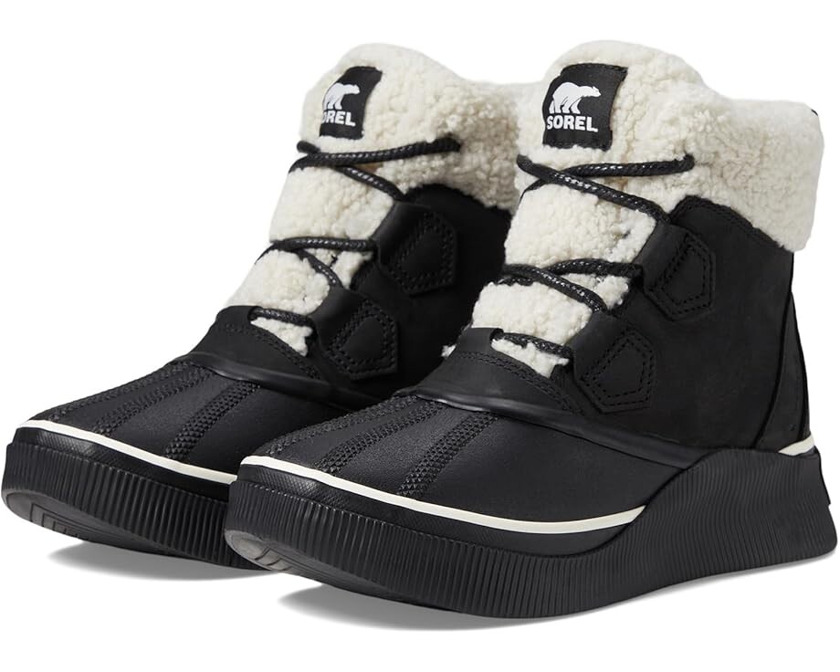 

Ботинки SOREL Out N About IV Chillz Waterproof, цвет Black/Chalk