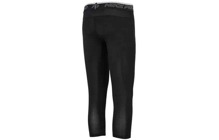Nike Мужские тренировочные брюки PRO DRI FIT черные — фото 4