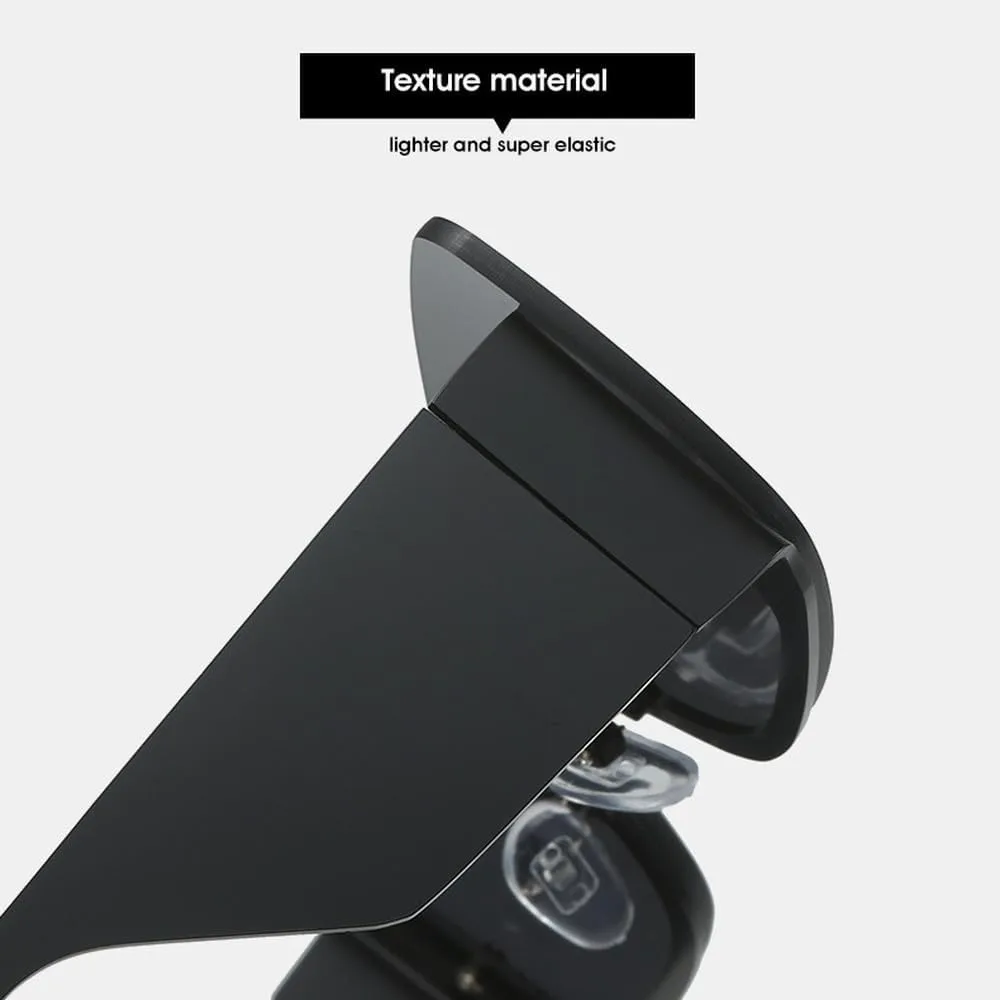 

Модные винтажные полуободковые солнцезащитные очки треугольной формы для женщин, классический роскошный тренд, аксессуары для путешествий HVTVTLA, D7-white