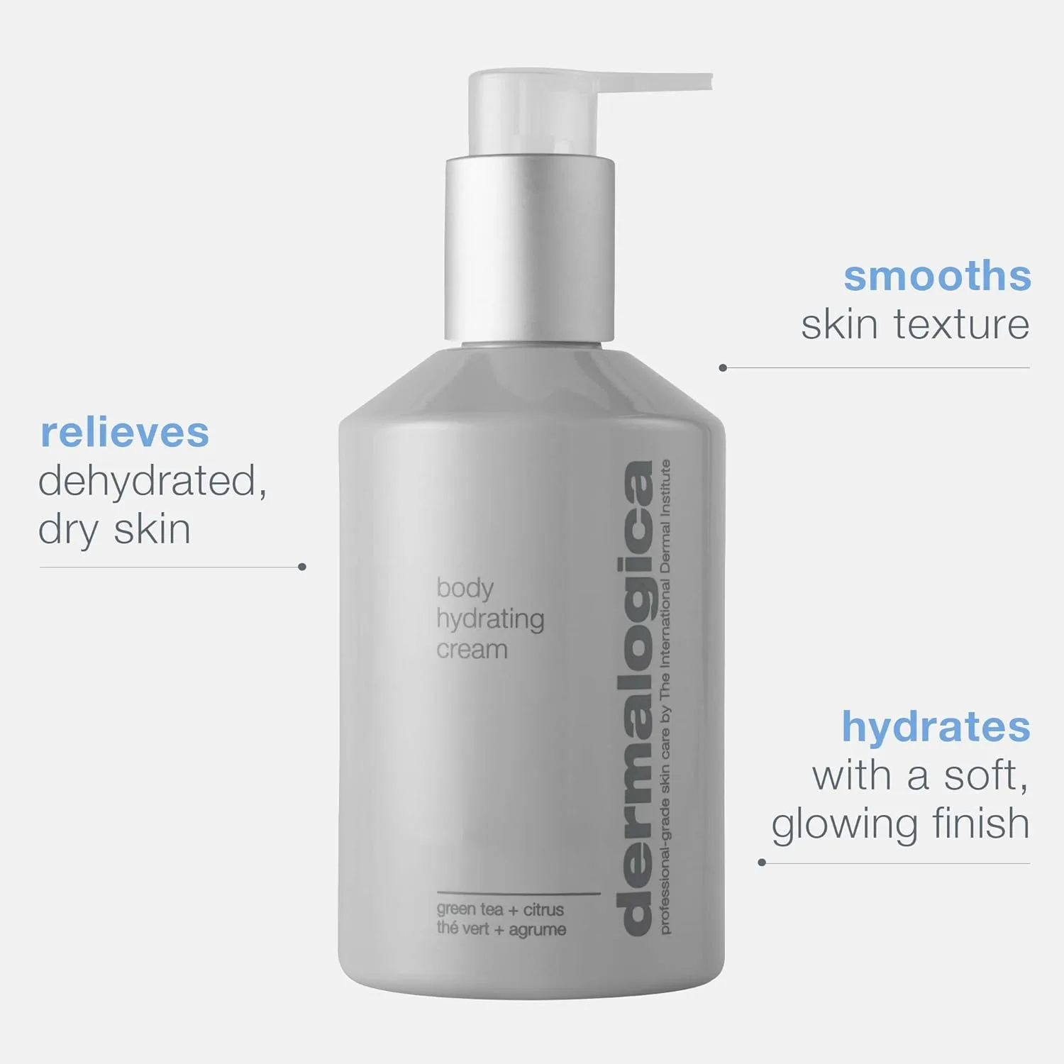 Увлажняющий крем для тела Dermalogica, лосьон для тела с маслом зеленого чая и лимона - мягко тонизирует и увлажняет кожу, снимает сухость, 283 мл. — фото 3