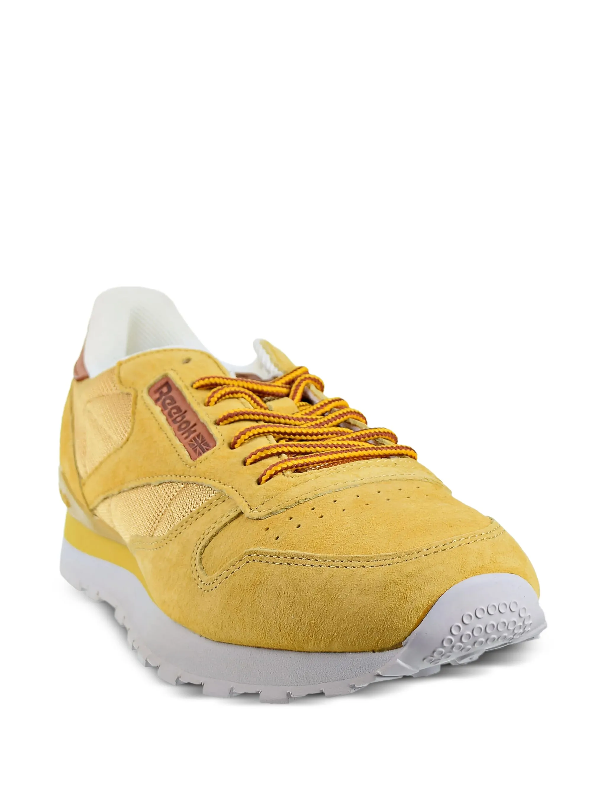 Кроссовки Classic Leather OL Golden Wheat/Steel/Gold Reebok, желтый — фото 2