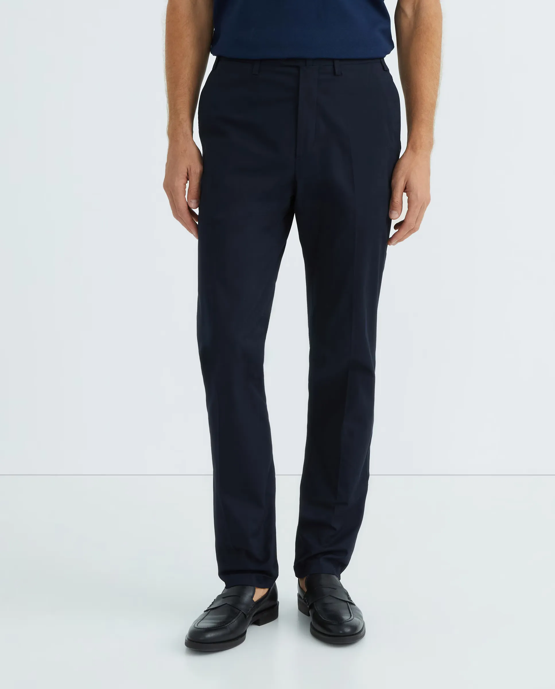

Брюки мужские классические regular fit из смеси шерсти и полиэстера гладкие синие Mirto, серый