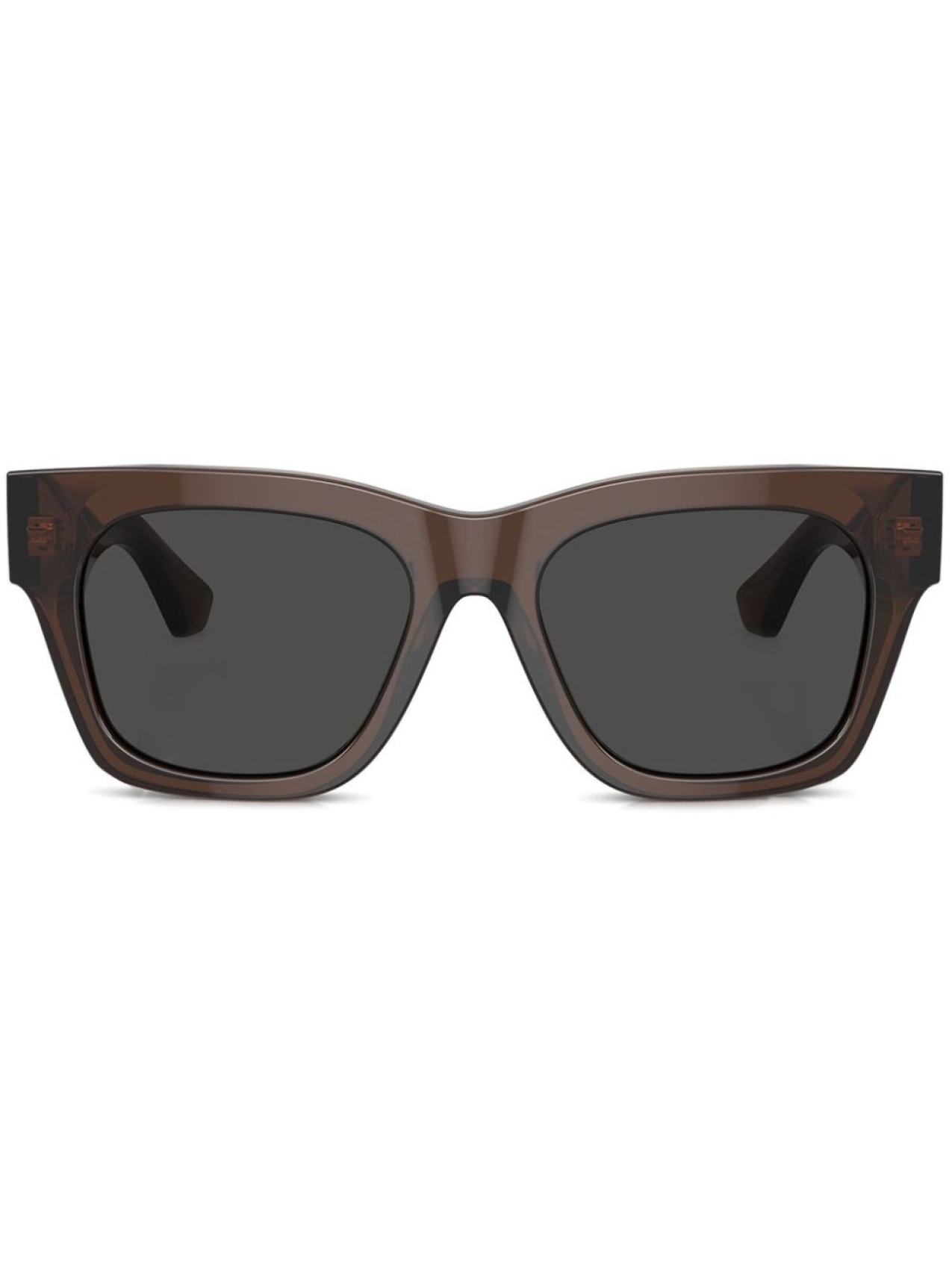 

Burberry Eyewear солнцезащитные очки в квадратной оправе, коричневый