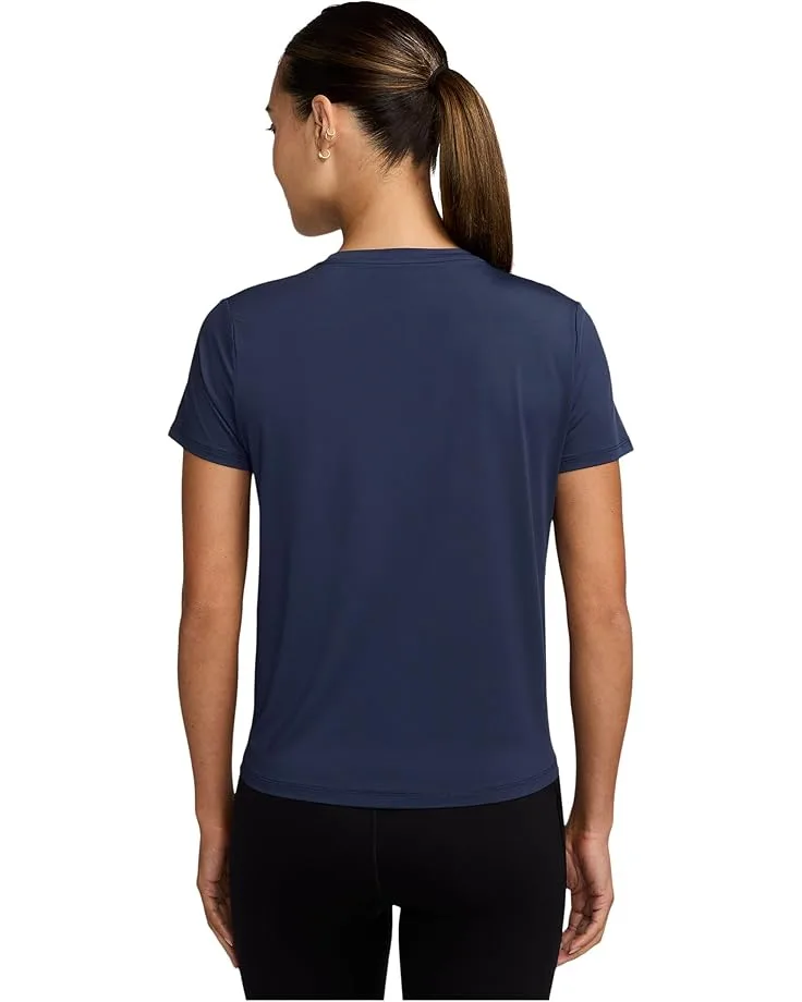 Топ Nike One Classic Dri-FIT Short-Sleeve Top, Midnight Navy — фото 2