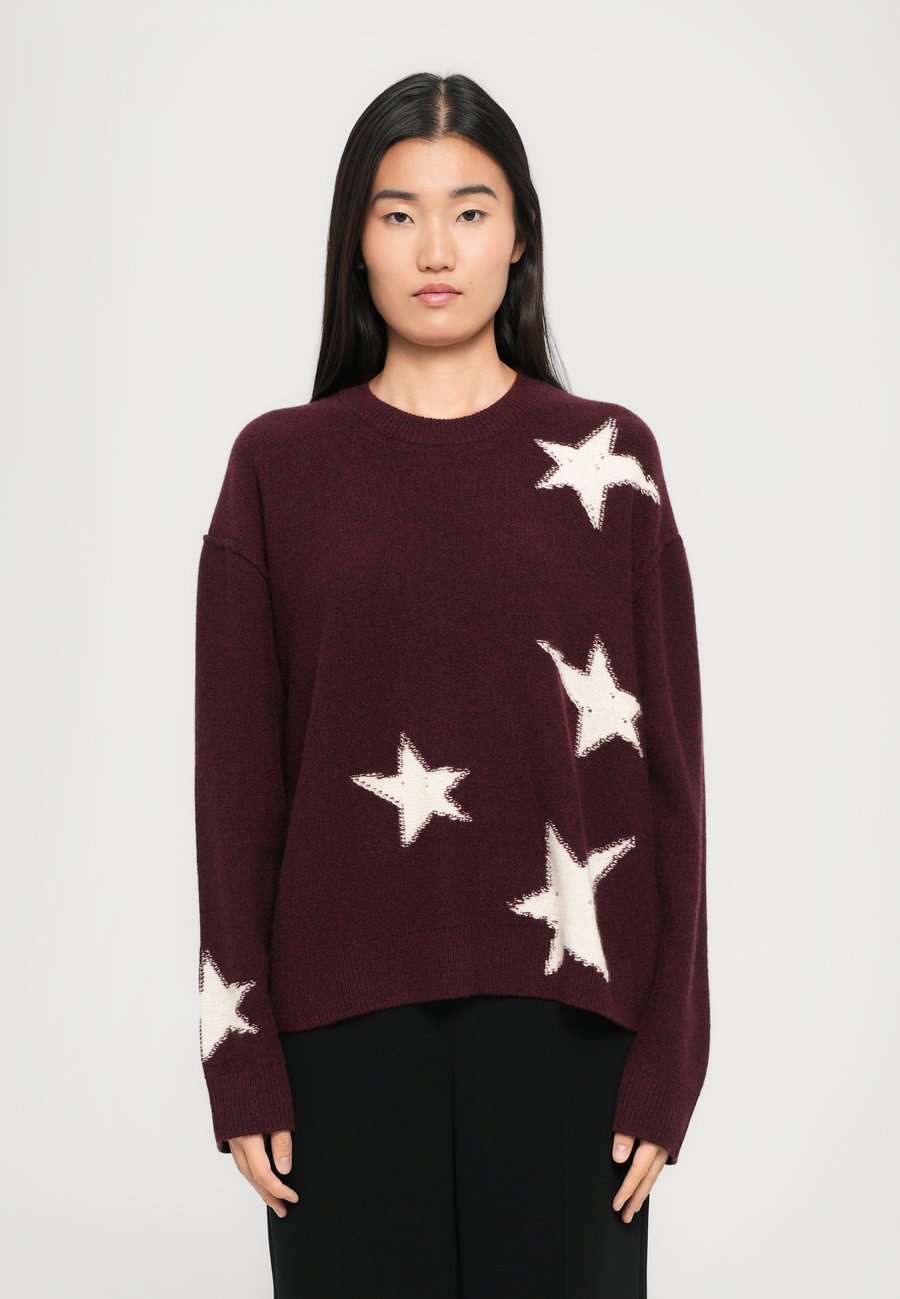 

Джемпер Zadig & Voltaire MARKUZ STARS, Burgundy/Bordeaux