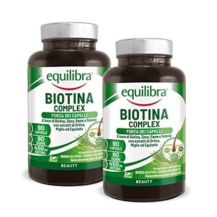 

Добавка Balance Biotin Complex для здоровья волос и ногтей, Equilibra