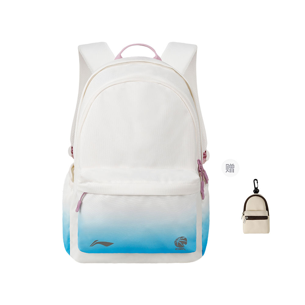 

Рюкзак LiNing из полиэстера, стандартный, унисекс, цвет «сахарная вата»., cotton candy[includes coin storage bag]