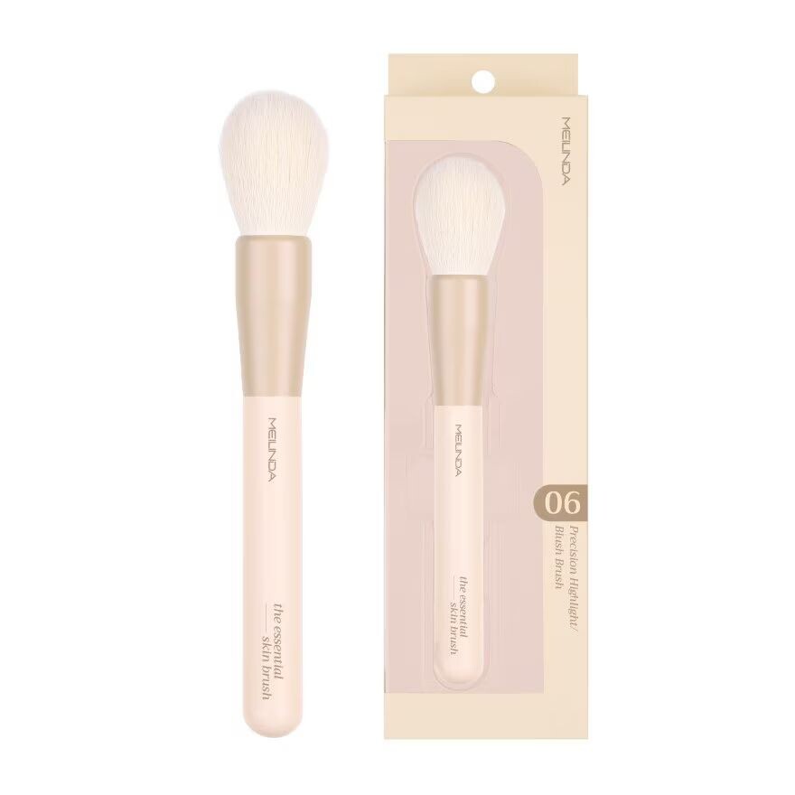 

Meilinda Кисть для румян The Essential Skin Brush Precision Highlight Blush 06, Biege