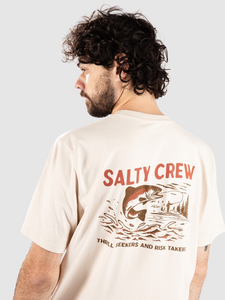

Футболка Salty Crew Nature Vibes Classic T-Shirt, moonbeam, Бежевый, Футболка Salty Crew Nature Vibes Classic T-Shirt, moonbeam