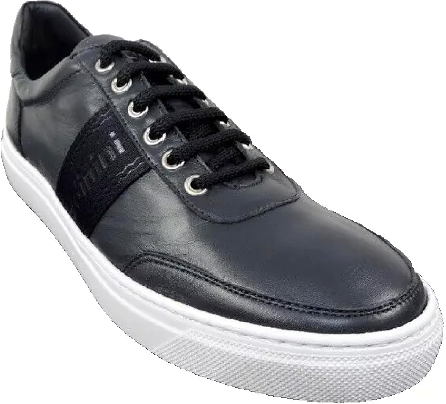 

Мужские мягкие кожаные кроссовки Baldinini для комфорта и моды, синие