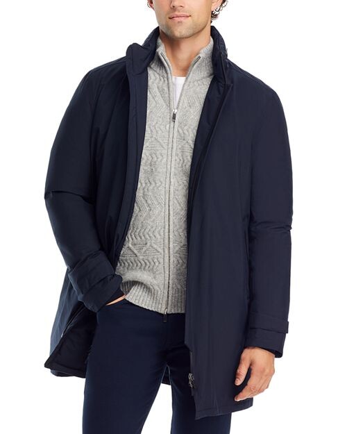 

Ламинарный Gore-Tex Водонепроницаемое автомобильное пальто Herno, цвет Blue