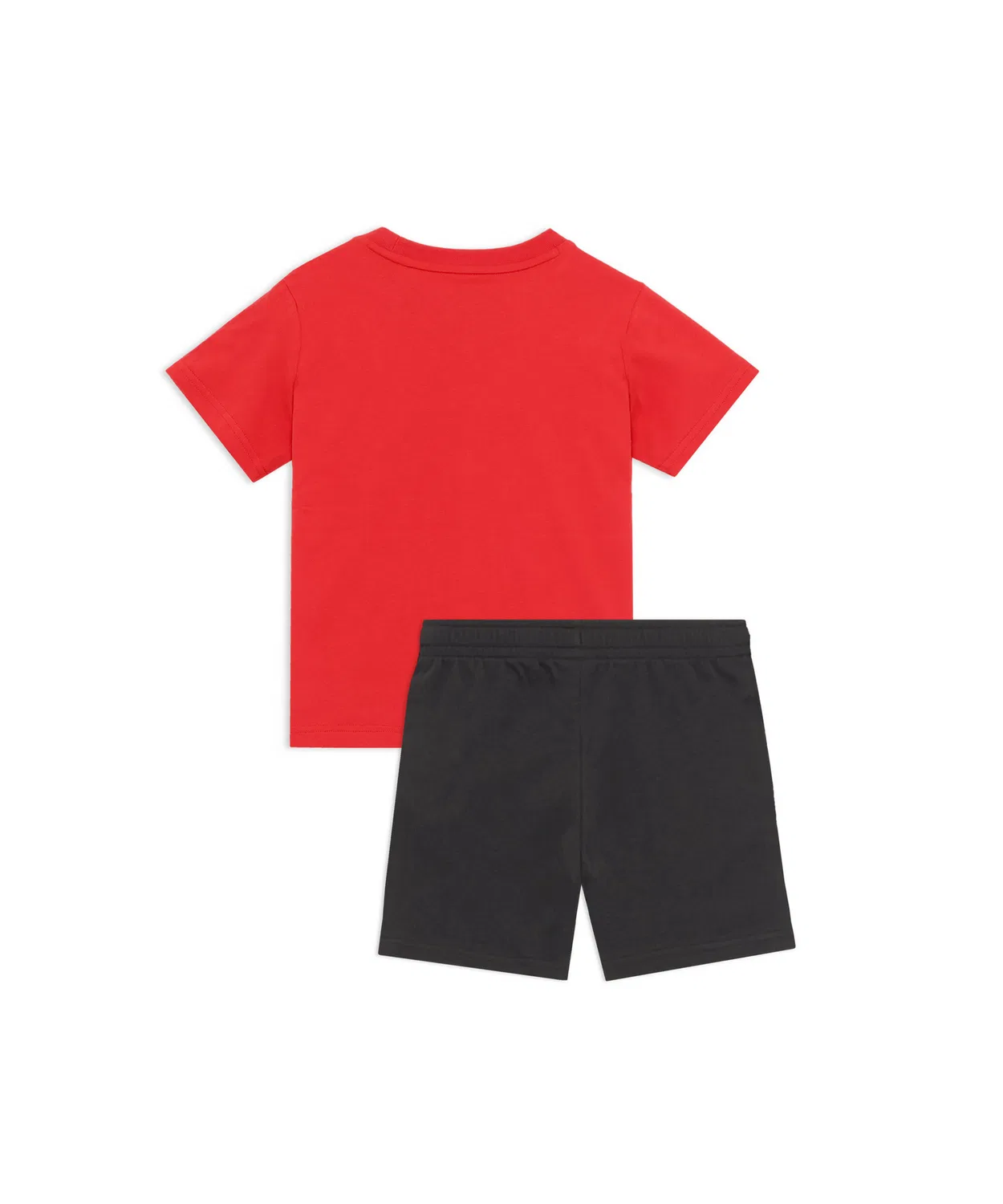Футболка и шорты PUMA ESS Logo Tee and Shorts Set для мальчиков, белый с синим — фото 2
