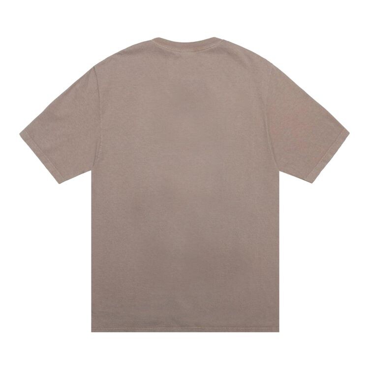 Футболка Stussy x Our Legacy Work Shop Collegiate Tee Taupe, коричневый — фото 2
