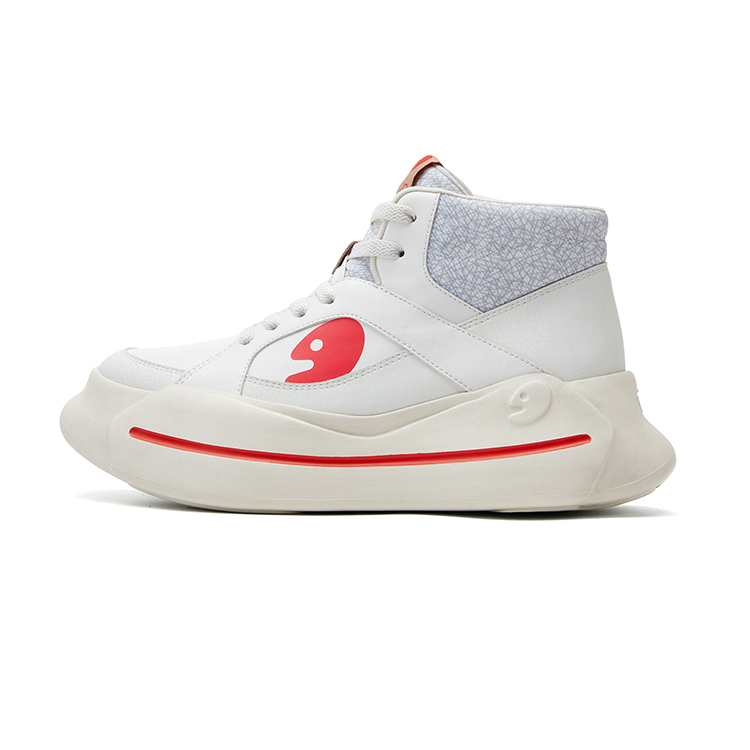 

Окрашенные дорожные кроссовки Santander 3, легкие, высокие, мужские, для скейтбординга U.IN, Heron Feather White